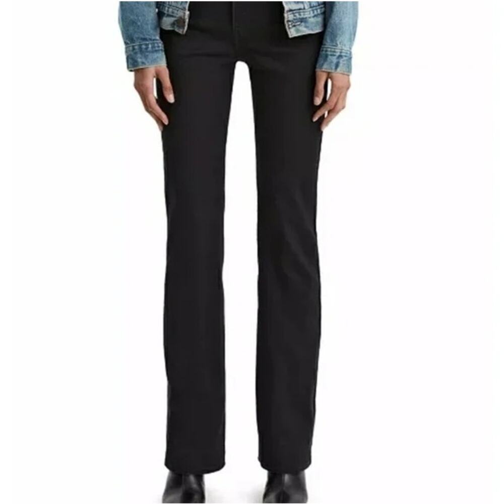 LEVI'S Perfectly Slimming Boot Cut 512 Denim Blue Jeans ~ Women's Size 10 Short